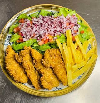 Filete de pollo crujiente