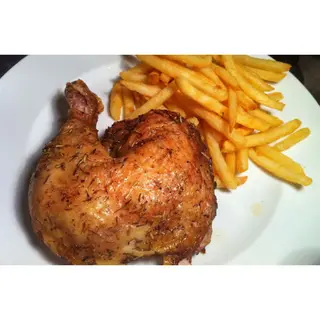 Grilled Chicken (With Tomatoes & Cheese)