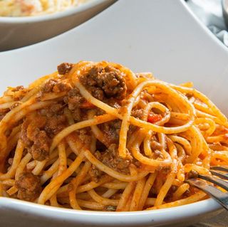 Spaghetti boloñesa