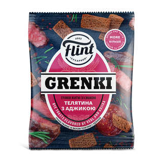 Грінки житні зі смаком Телятина з аджикою 65г