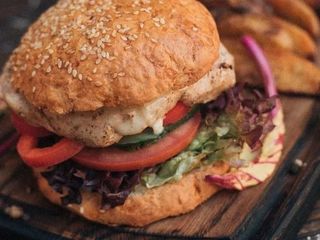 Бургер міні + фрі