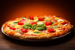 Pepperoni funghi (36 cm.)