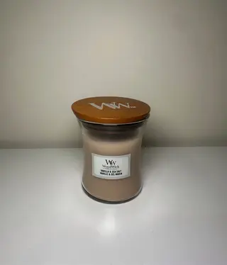 Ароматична свічка Woodwick Mini Vanilla & Sea Salt