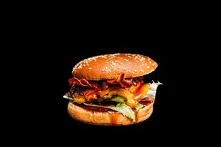 Bacon wiskey king double