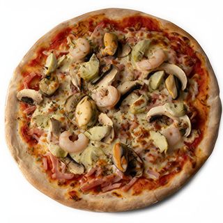 Pizza Pequeña Cuatro Estaciones (24 Cm.)