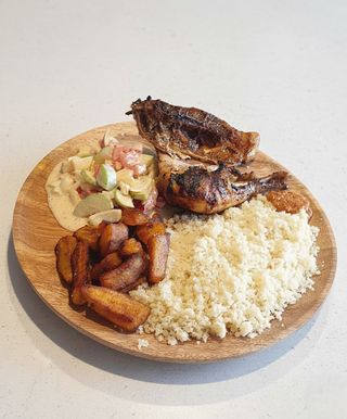 Attiéké Au Poulet & Alloco