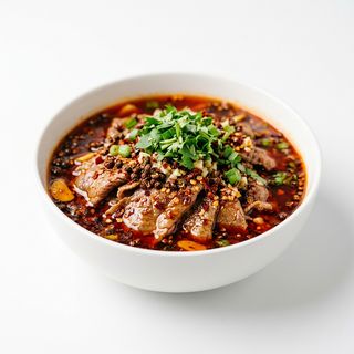 Ternera Cocinada Al Estilo Sichuan (Picante)