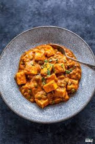 Matar paneer