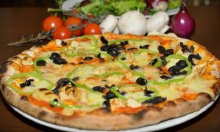 Pizza cu piept de pui XXL Ø40cm