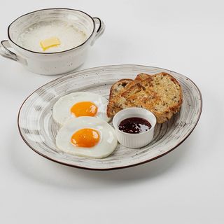 Английский завтрак с рисовой кашей