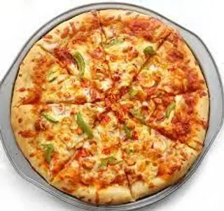 Chicken Suya Pizza