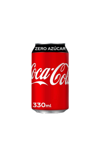 Coca-Cola Zero Azúcar lata 330ml.