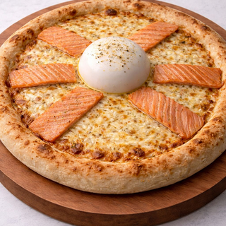 ბურატა ორაგულით 28სმ