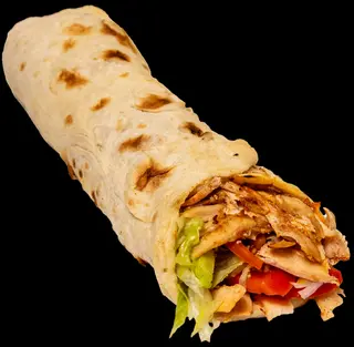 Kebab lawasz z kurczakiem