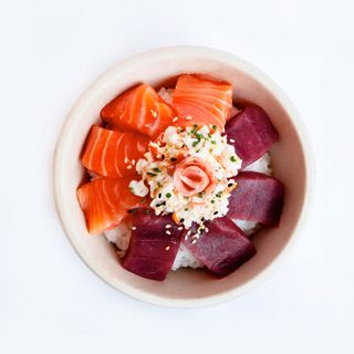 Kaisen don mixto de pescado