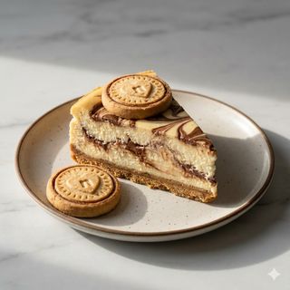 Nutella Biscuits Cheesecake