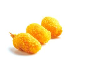 12. Fried crab claws 3pezzi