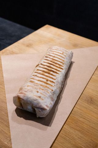 Wrap De Vegetal Con Verduras Asadas