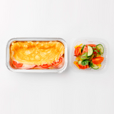 Omletă cu Șuncă, Roșii și Cașcaval