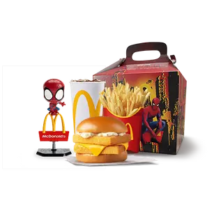 Menu Spider Man Double Filet-O-Fish®