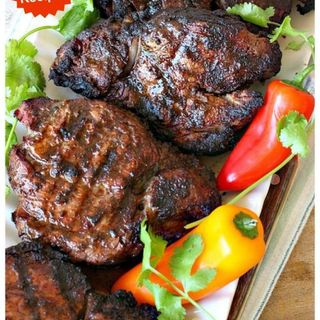 Grilled pepper steak