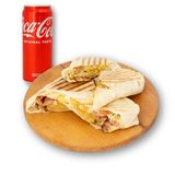 Librito wrap + coca-cola 0,33