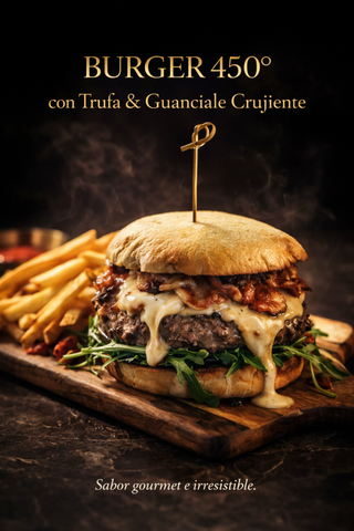 450° Burger con Trufa