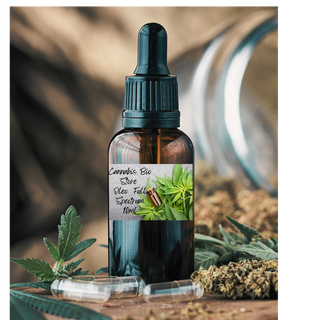 Óleo de 15% de CBD, full spectrum.