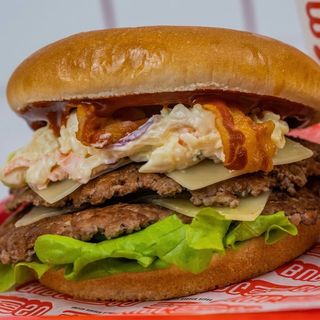 Slaw burger
