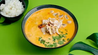 Zupa Tom Kha z Kurczakiem