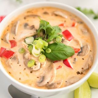 Thai Coconut Chicken Soup