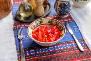 Salata de ardei copti