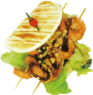52. Bao De Gambas Plancha