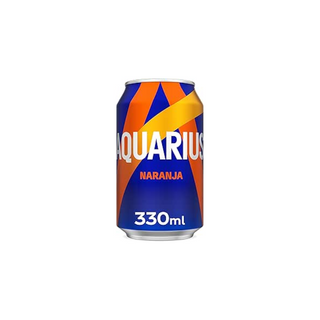 Aquarius Naranja lata 330ml.