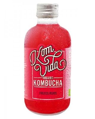 Kombucha fruits vermells