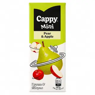 Cappy Mini нектар з груші та яблук (0.2л)