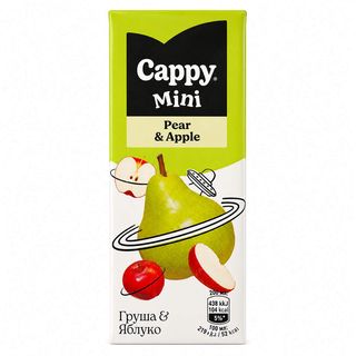 Сік Cappy Mini нектар з груші та яблук (0.2л)