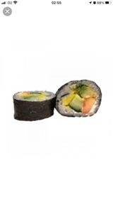 Futo Maki De Mango Con Aguacate Con Pepino Y Queso (8 Pzs.)