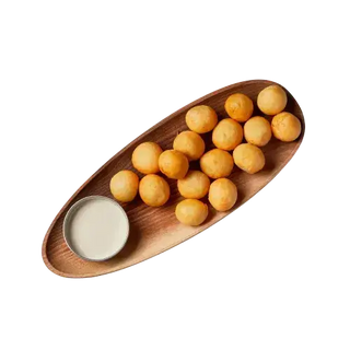 Баурсаки с иримшиком