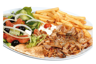Piatto kebab grande