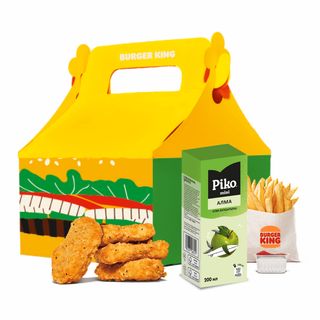 Детское меню с наггетсами