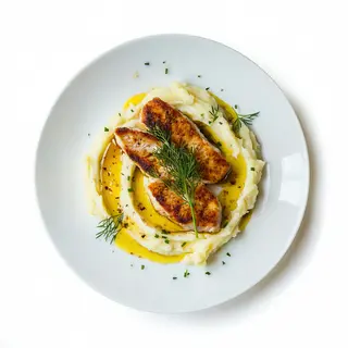 Kotlet Y Puré Al Estilo Kiev