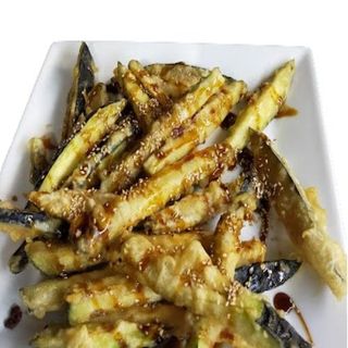 berenjena en tempura