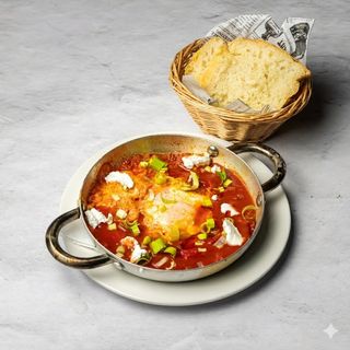 Shaksuka + domaći hleb