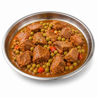 Porc Sauté Petit Pois & 1 Pain