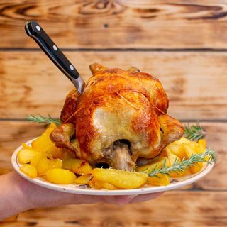 Pollo Campese allo spiedo
