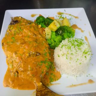 Coconut Taffi and Rice