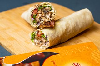 Veliki pileći doner tortilja