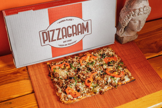 Pizza chicken spicy - 1/4 Plateau