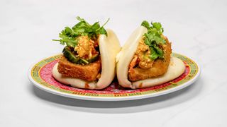 Bao Buns Škampi + Coca-Cola